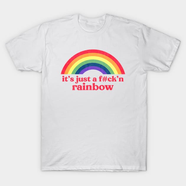 OVERRATED RAINBOW T-Shirt by ALFBOCREATIVE